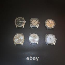 Vintage Men's Watches Untested For Parts Or Repair(Timex, Helbros, Croton, ect)