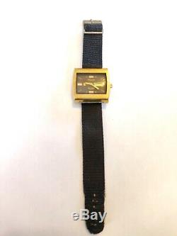 Vintage Mens Favre Leuba Sea Raider 36000 Wristwatch Watch FOR PARTS