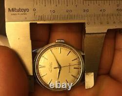 Vintage Mido Multifort Powerwind Automatic Steel Watch31mm Not Working For Parts