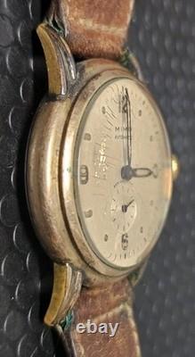 Vintage Mimo Automatic Antimagnetic Watch Parts Or Repair