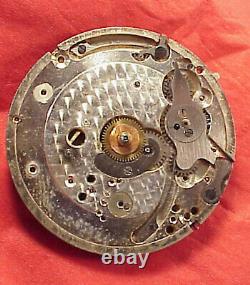 Vintage O F 45mm Lemania 15j Swiss Movement Chronograph Parts Repairs