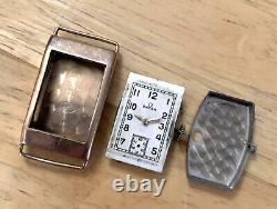Vintage OMEGA 9K sold Gold Case and Movement Men's Watch for Parts