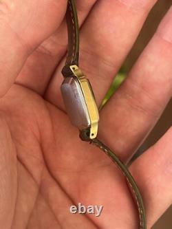 Vintage OMEGA De Ville Womens Watch Quartz Cal. 1350 FOR PARTS OR RESTORE