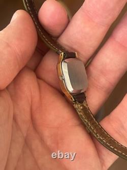 Vintage OMEGA De Ville Womens Watch Quartz Cal. 1350 FOR PARTS OR RESTORE