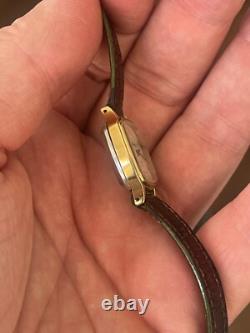 Vintage OMEGA De Ville Womens Watch Quartz Cal. 1350 FOR PARTS OR RESTORE