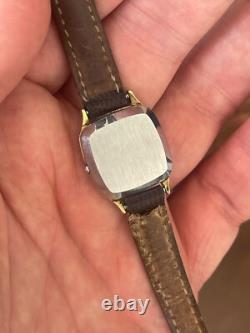 Vintage OMEGA De Ville Womens Watch Quartz Cal. 1350 FOR PARTS OR RESTORE