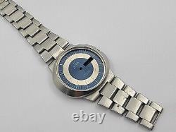 Vintage OMEGA Geneve Dynamic 166.039 Case and Blue Dial For Parts / Repairs