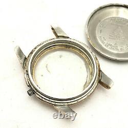 Vintage Omega 2828-10 SC Case Size 33mm For Spare Parts OR Repair Wrist Watch