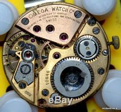Vintage Omega 30T2Rg 5 Positions Chronometer Movement & Ref. 2364 Dial For Parts