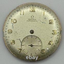 Vintage Omega Automatic Cal 342 Swiss Watch Movement For Parts / Repair 28.4mm