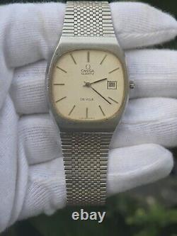 Vintage Omega De Ville Calendar Men's Watch Ref 192.0029 For Parts Or Restore