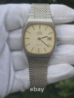 Vintage Omega De Ville Calendar Men's Watch Ref 192.0029 For Parts Or Restore