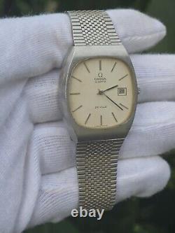 Vintage Omega De Ville Calendar Men's Watch Ref 192.0029 For Parts Or Restore