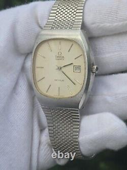 Vintage Omega De Ville Calendar Men's Watch Ref 192.0029 For Parts Or Restore