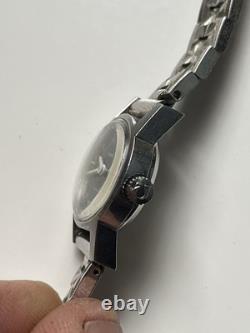 Vintage Omega Geneve 485 Hand Winding Silver Womens Watch 511 314 BROKEN