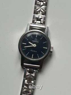 Vintage Omega Geneve 485 Hand Winding Silver Womens Watch 511 314 BROKEN