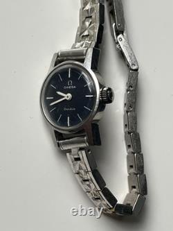 Vintage Omega Geneve 485 Hand Winding Silver Womens Watch 511 314 BROKEN
