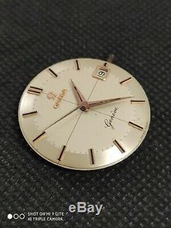 Vintage Omega Geneve 610 Cross-Hair movement with dial. Running
