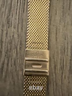 Vintage Omega Gold-Filled Watch Missing Crown For Parts or Restoration