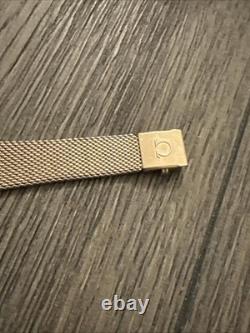 Vintage Omega Gold-Filled Watch Missing Crown For Parts or Restoration