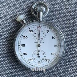 Vintage Omega Rattrapante Stopwatch with Lemania Cal. 1900 Movement Parts / Repair