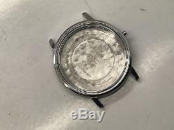 Vintage Omega Seamaster Date Ss Case Watch For Parts