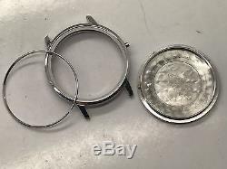Vintage Omega Seamaster Date Ss Case Watch For Parts