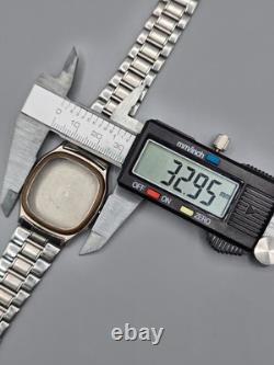 Vintage Omega Seamaster Watch Case 1960191 3960824 with Stainless Bracelet Parts