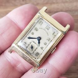 Vintage Omega Tank Retailed By Black Starr & Gorham Men's Watch For Parts/Repair