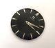 Vintage Omega Watch Black Dial Only Roman Numbers For Parts