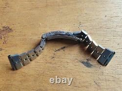 Vintage Original Seiko Fishbone Bracelet Z050s, 19mm, For Parts, Helmet