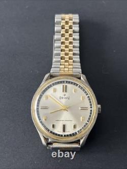 Vintage Orion Manual Winding 39mm Men's Watch Not Working