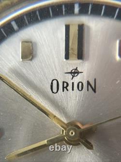 Vintage Orion Manual Winding 39mm Men's Watch Not Working