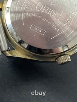 Vintage Orion Manual Winding 39mm Men's Watch Not Working