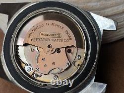 Vintage Paul Le Grande'DEEPDIVER' Watch withDamaged Dial, Runs FOR PARTS/REPAIR