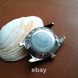 Vintage Paul Peugeot Diver Watch withMint Dial, All SS Case, Runs FOR PARTS/REPAIR