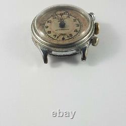 Vintage Pierce chronograph Men' watch, for parts or restore, extra dial include
