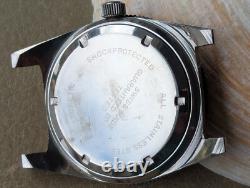 Vintage Princeton 20 ATM All SS Diver withDurowe 471-3 Mvmt, Runs FOR PARTS/REPAIR