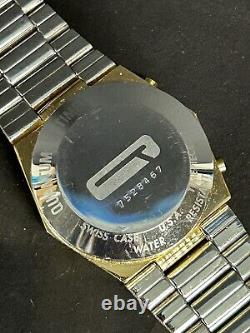 Vintage Quantum Time Corporation LED Digital Watch For Parts Or Repair