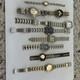 Vintage Quartz Watches 9 Pieces for Parts or Repair