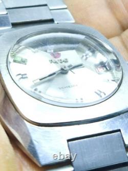 Vintage RADO K297340 SCHEIDEGG Silver Dial (For Parts & Repairs) Working! #29