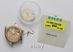 Vintage ROLEX 69173 Datejust 2135 Caliber Movement Project AS IS Rusty