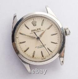 Vintage ROLEX Oyster Perpetual 6284 Automatic Semi Bubble Back Watch Original