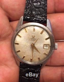 Vintage Rare Omega Seamaster Automatic WATCH. SS SWISS MADE For Parts