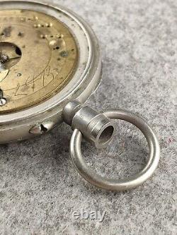 Vintage Rare parts Pocket Watch T. Moser for parts or REPAIR