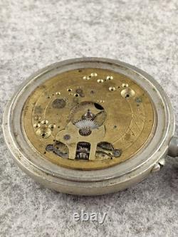 Vintage Rare parts Pocket Watch T. Moser for parts or REPAIR