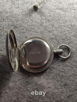 Vintage Rare parts Pocket Watch T. Moser for parts or REPAIR