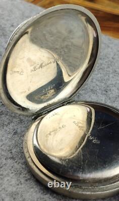 Vintage Rare parts Pocket Watch T. Moser for parts or REPAIR