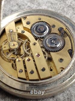 Vintage Rare parts Pocket Watch T. Moser for parts or REPAIR