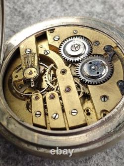 Vintage Rare parts Pocket Watch T. Moser for parts or REPAIR